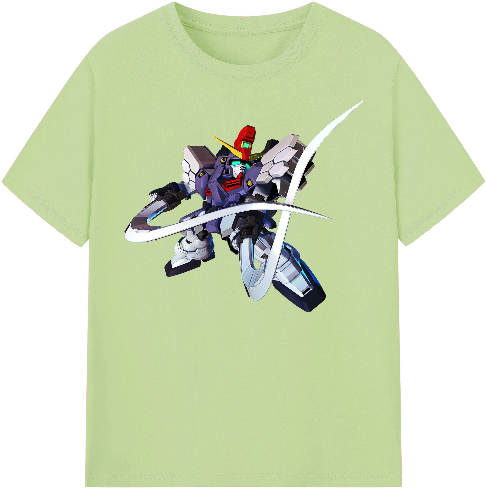 （画像用） 機動戦士ガンダム Mobile Suit Gundam 綿100％半袖Tシャツ（フロントプリント）